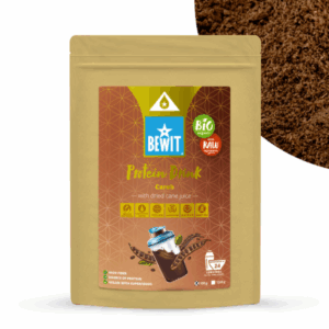 Proteínový nápoj, karob, so sušenou trstinovou šťavou, BIO